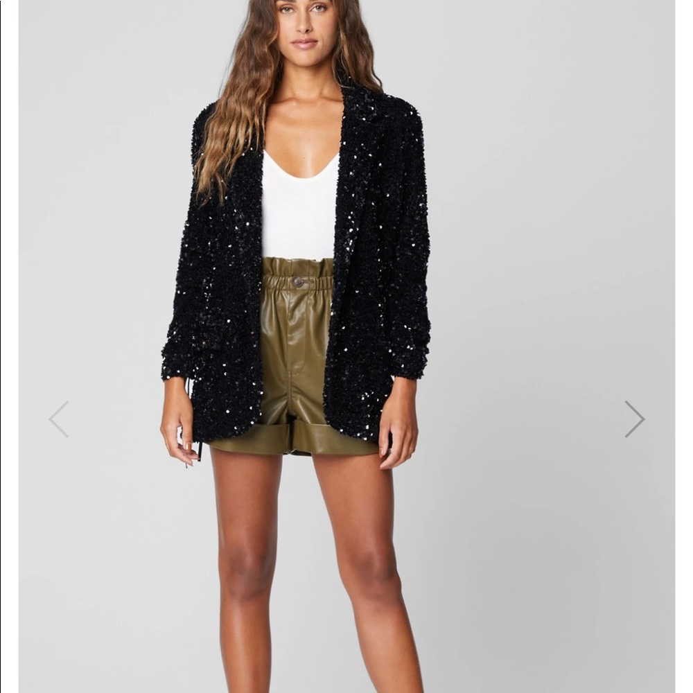 NWT BLANKNYC sequin blazer size XS